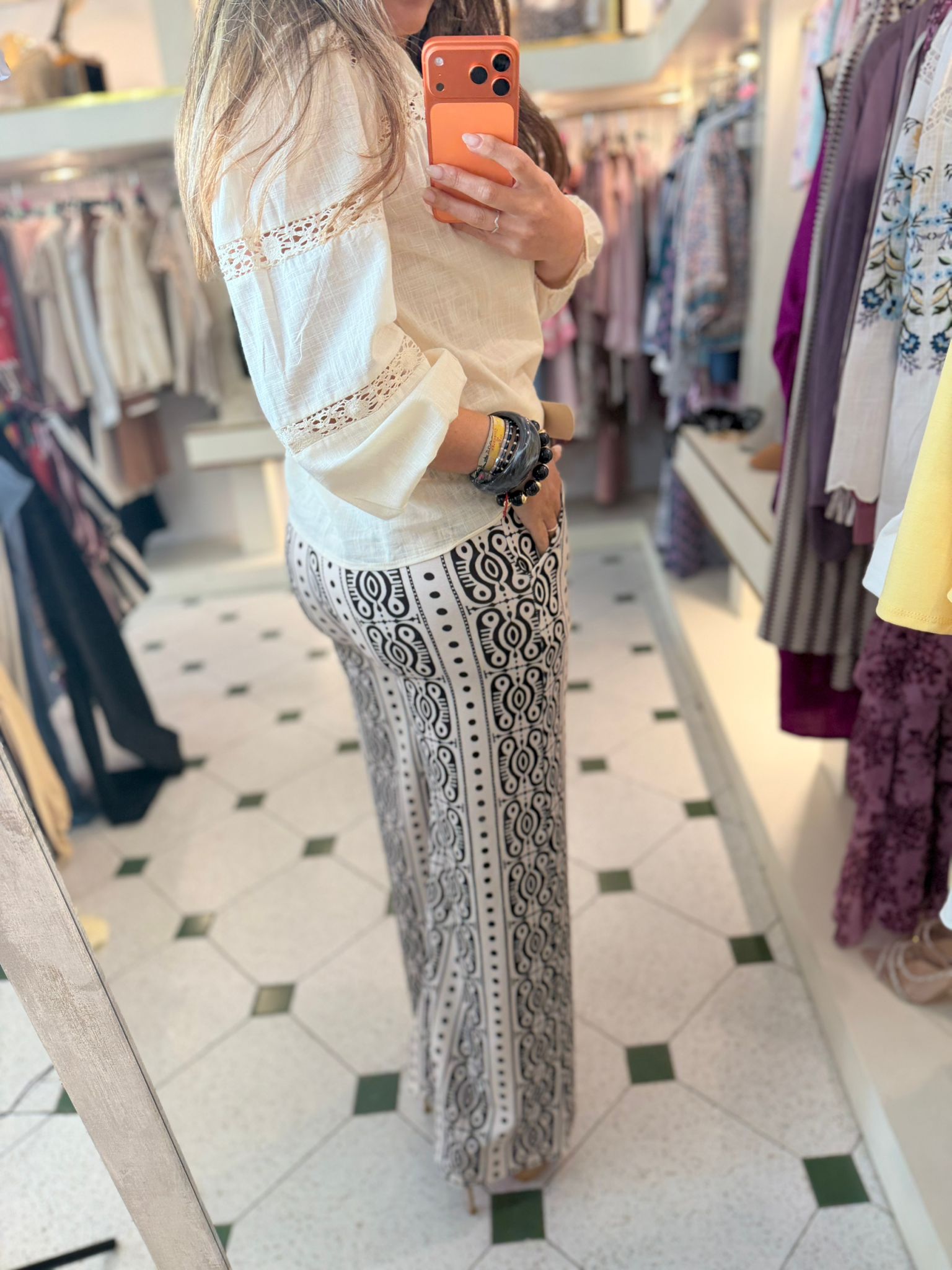 Camisa liana con detalle de bordado - Imagen 4